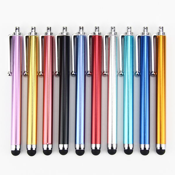 9.0 touch screen pen metal capacitive screen stylus pens touch pen for samsung iphone cell phone tablet pc 10 colors
9.0 touch screen pen metal capacitive screen stylus pens touch pen for samsung iphone cell phone tablet pc 10 colors
