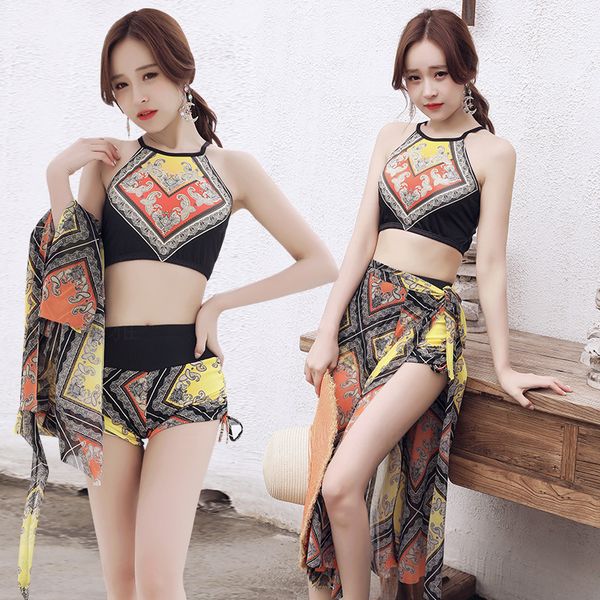 women's swimwear 2021 bikini set three piece swimsuit skits bathing suit beachwear swimming summer dresses for women, White;black
women's swimwear 2021 bikini set three piece swimsuit skits bathing suit beachwear swimming summer dresses for women, White;black
