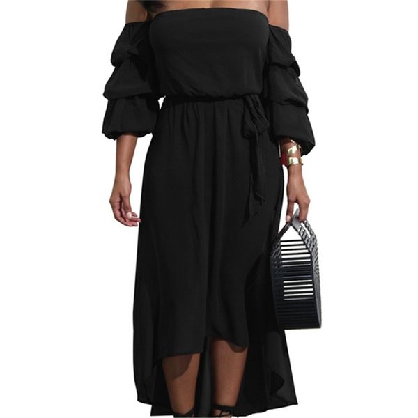 casual dresses 2021 dress women fashion clothing strapless robe vintage off shoulder summer party, Black;gray
casual dresses 2021 dress women fashion clothing strapless robe vintage off shoulder summer party, Black;gray