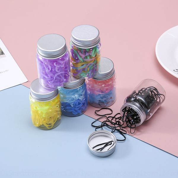 girl's heart candy rubber rope color disposable rubber band canned band children's baby hair tie hair rope headwear, Slivery;white 
girl's heart candy rubber rope color disposable rubber band canned band children's baby hair tie hair rope headwear, Slivery;white