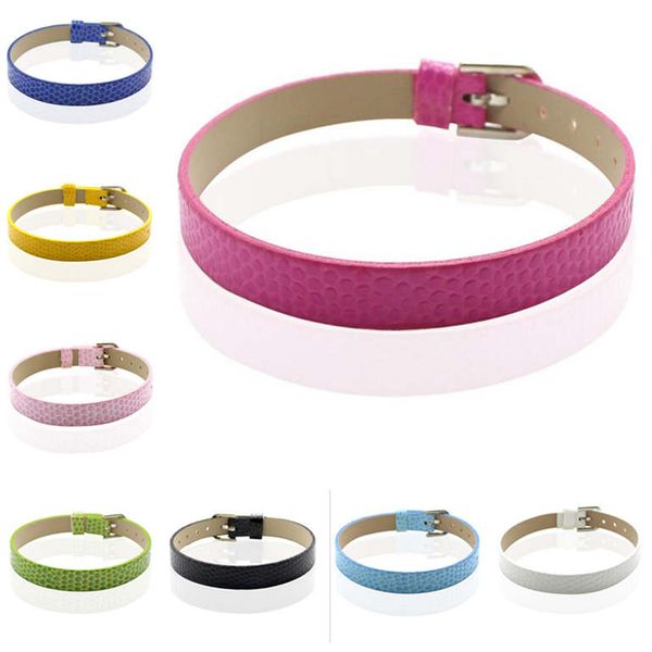 dhl epacket new 8mm pu snake pattern wristband bracelet can wear diy letters slide charms djfb301 charm bracelets jewelry, Black
dhl epacket new 8mm pu snake pattern wristband bracelet can wear diy letters slide charms djfb301 charm bracelets jewelry, Black