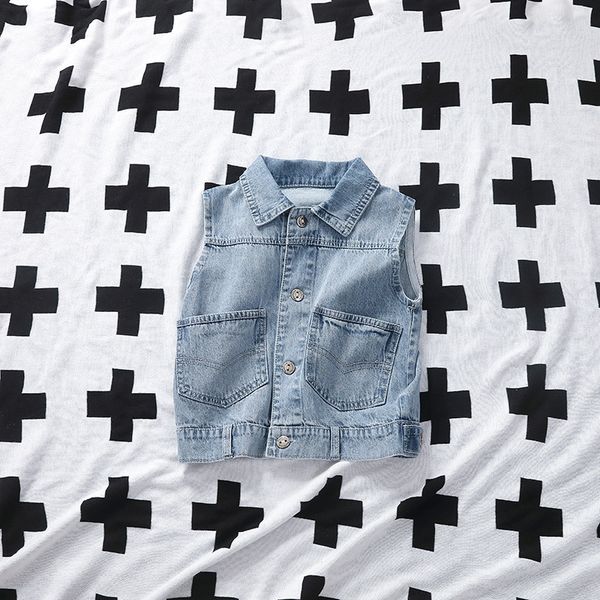 2020 spring children's clothing clothing new children's denim vest all-match 0-3 years old baby boy sleeveless vest waistcoat, Camo 
2020 spring children's clothing clothing new children's denim vest all-match 0-3 years old baby boy sleeveless vest waistcoat, Camo