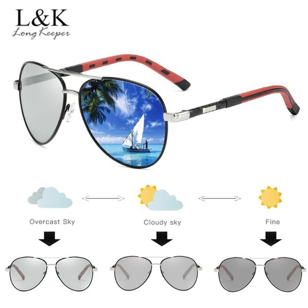 metal pchromic sunglasses men polarized safety driving chameleon sun glasses women anti-glare uv400 gafas de sol hombre, White;black
metal pchromic sunglasses men polarized safety driving chameleon sun glasses women anti-glare uv400 gafas de sol hombre, White;black