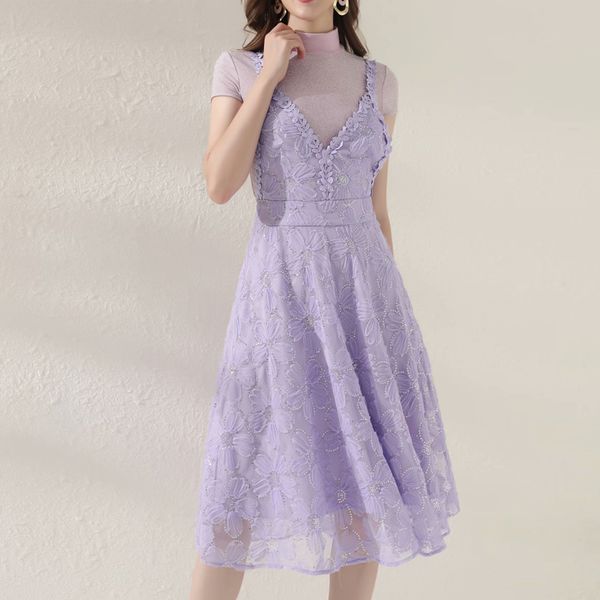 casual dresses fashion 2021 runway dress women's set of two pieces short sleeve sling embroidery sequined gauze, Black;gray
casual dresses fashion 2021 runway dress women's set of two pieces short sleeve sling embroidery sequined gauze, Black;gray