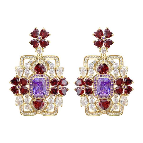 colorful diamond gem earring romantic love gifts blue crystal flower square dangle wedding fashion jewelry women silver earrings
colorful diamond gem earring romantic love gifts blue crystal flower square dangle wedding fashion jewelry women silver earrings