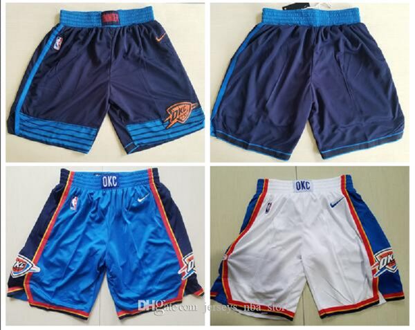 men oklahoma city thunder shorts white blue navy 2019/20 icon edition swingman shorts 07, Black;red
men oklahoma city thunder shorts white blue navy 2019/20 icon edition swingman shorts 07, Black;red