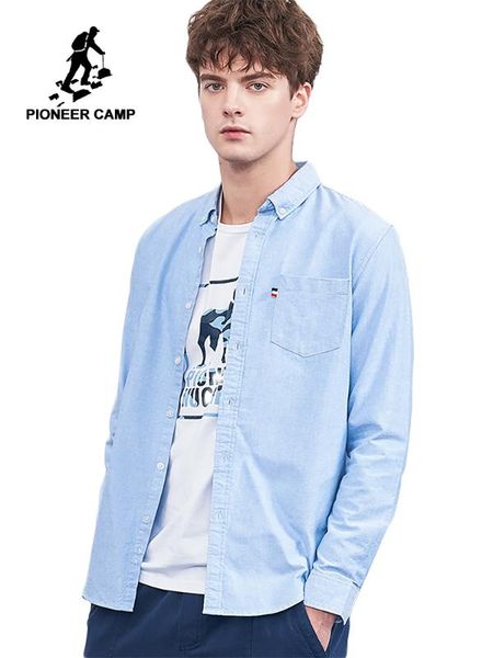 pioneer camp new long sleeve shirts men brand clothing solid basic casual shirt male pure cotton slim fit autumn shirt acc801458, White;black
pioneer camp new long sleeve shirts men brand clothing solid basic casual shirt male pure cotton slim fit autumn shirt acc801458, White;black