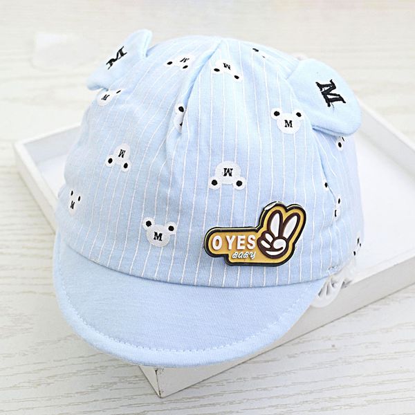 soft eaves cloth sunshade baby cap infant hat newborn tire cap cotton autumn baby hat, Blue;gray
soft eaves cloth sunshade baby cap infant hat newborn tire cap cotton autumn baby hat, Blue;gray