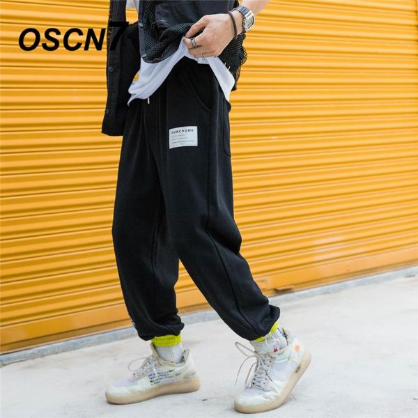 oscn7 loose leisure sweatpants men 2020 fashion streetwear contrast color high street stripe mens pants trousers e023, Black
oscn7 loose leisure sweatpants men 2020 fashion streetwear contrast color high street stripe mens pants trousers e023, Black