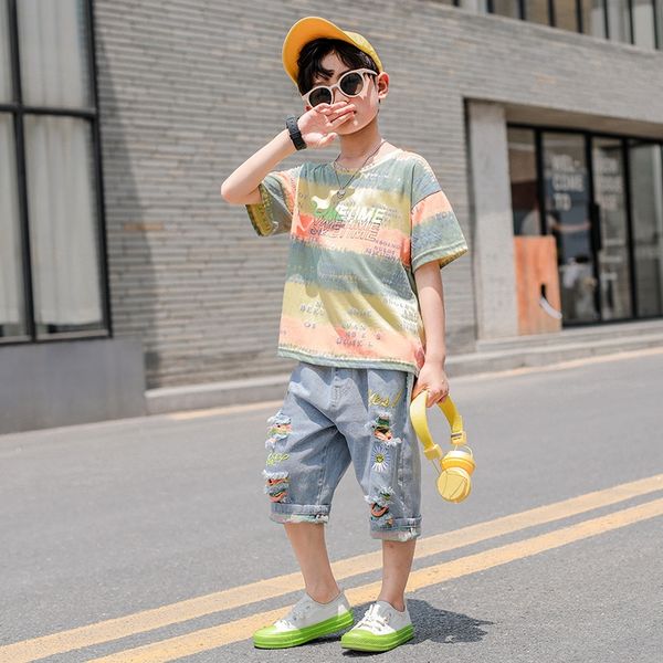 wear boys' summer suit 2020 new summer foreign children's children's style middle and big boys handsome korean fashion
wear boys' summer suit 2020 new summer foreign children's children's style middle and big boys handsome korean fashion