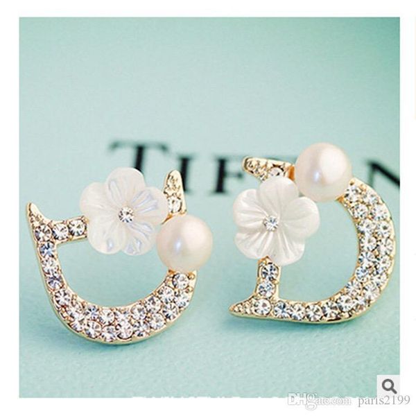 new woman jewelry small letter d designer flowers pearls 925 silver earrings bijoux bijouterie jewelry gift, Golden;silver
new woman jewelry small letter d designer flowers pearls 925 silver earrings bijoux bijouterie jewelry gift, Golden;silver