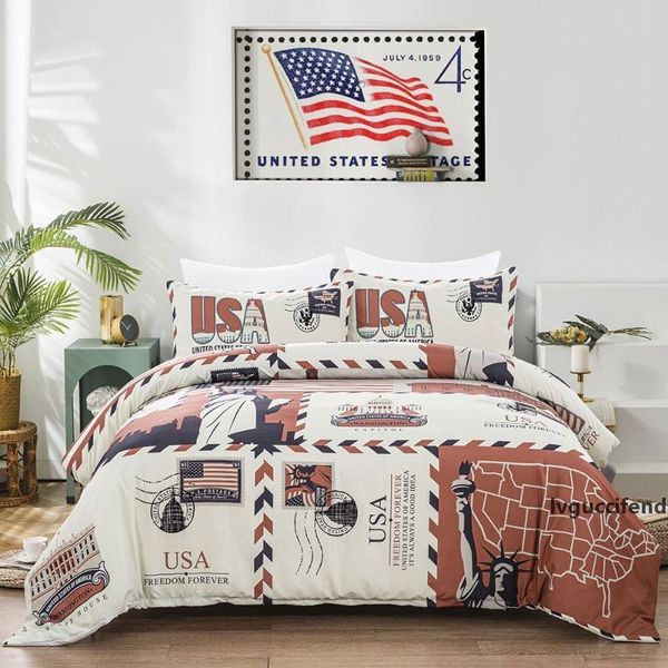 2/3 pcs state geographic stamps bedding set 3d printing duvet cover set double-sided bed line for kid bed quilt cover
2/3 pcs state geographic stamps bedding set 3d printing duvet cover set double-sided bed line for kid bed quilt cover