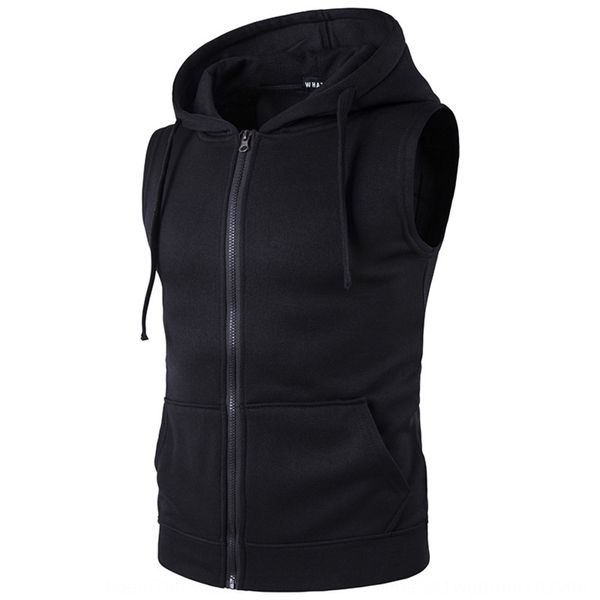 new men's hooded zipper pocket m19 new men's coat vest sweater hooded zipper pocket sweater vest coat m19, Black;white
new men's hooded zipper pocket m19 new men's coat vest sweater hooded zipper pocket sweater vest coat m19, Black;white