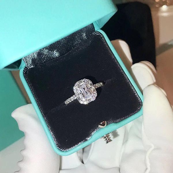 brand pure 925 sterling silver jewelry for women 925 silver rings wedding square sugar rings wedding engagement124, Slivery;golden
brand pure 925 sterling silver jewelry for women 925 silver rings wedding square sugar rings wedding engagement124, Slivery;golden
