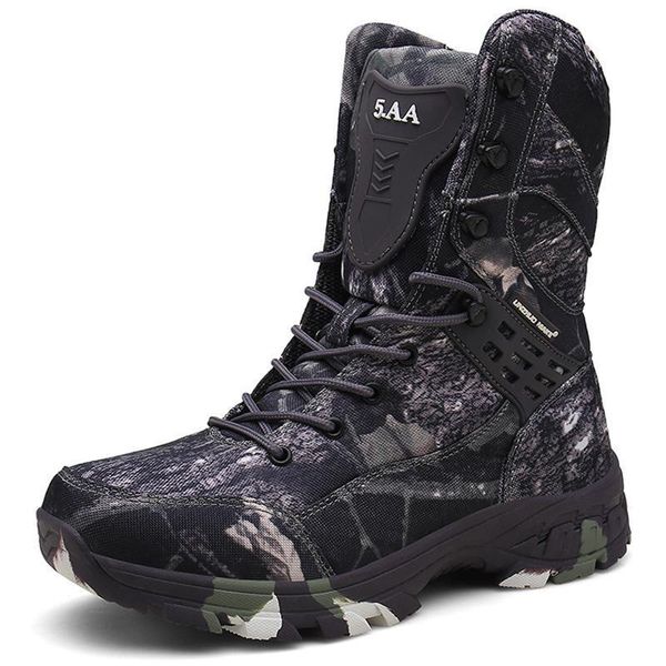 new waterproof men tactical military boots desert boots hiking camouflage high-men's boots fashion work men's shoes, Black
new waterproof men tactical military boots desert boots hiking camouflage high-men's boots fashion work men's shoes, Black