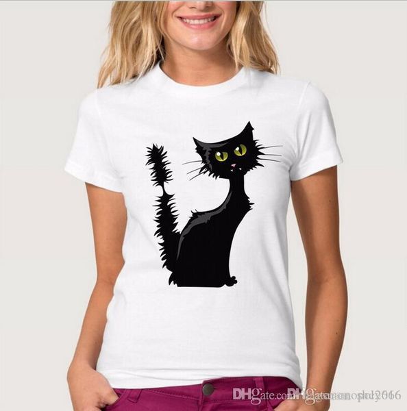 wholesale women t-shirt crew nrck short sleeve lovely black funny cat 3d digital print & tees casual shirt size s-2xl t6, White
wholesale women t-shirt crew nrck short sleeve lovely black funny cat 3d digital print & tees casual shirt size s-2xl t6, White