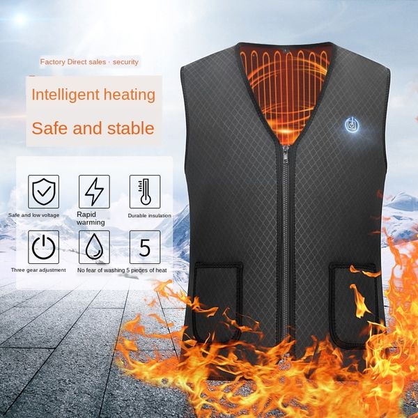winter charging magnetic therapy electric heating skiing clothes vest vest usb constant temperature heating clothes, Black;white
winter charging magnetic therapy electric heating skiing clothes vest vest usb constant temperature heating clothes, Black;white