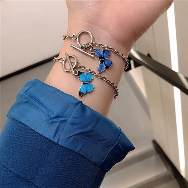 2020 kpop harajuku personality aesthetic butterfly ot buckle titanium steel chain bracelet for women egirl bff lovers jewelry, Golden;silver
2020 kpop harajuku personality aesthetic butterfly ot buckle titanium steel chain bracelet for women egirl bff lovers jewelry, Golden;silver