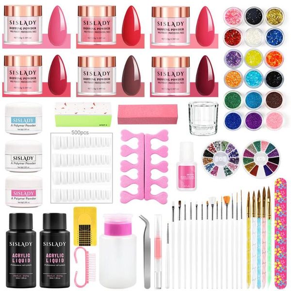 sislady nail powder acrylic glitter powder set for manicure kit gel nail polish decoration fake tip gel brush tool set
sislady nail powder acrylic glitter powder set for manicure kit gel nail polish decoration fake tip gel brush tool set