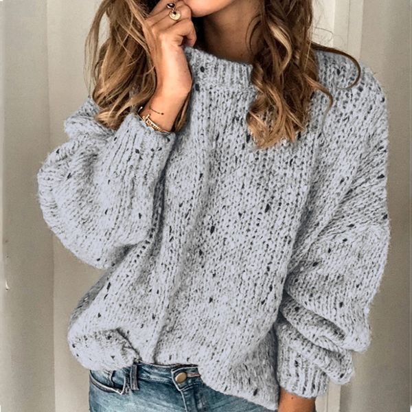 foridol casual oversized grey knitted sweater women basic autumn winter long sleeve jumpers pull femme 2020 vintage jumper, White;black
foridol casual oversized grey knitted sweater women basic autumn winter long sleeve jumpers pull femme 2020 vintage jumper, White;black