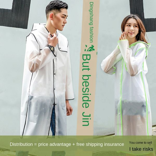 travel single-person cloak cloak one-piece fashion raincoat outdoor eva poncho long transparent rimmed raincoat, Red;brown
travel single-person cloak cloak one-piece fashion raincoat outdoor eva poncho long transparent rimmed raincoat, Red;brown