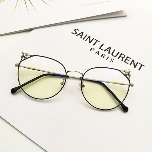 fashion personalized polygon g family little bee metal myopia frame women's anti-blue glasses myopia glasses frame women, Silver
fashion personalized polygon g family little bee metal myopia frame women's anti-blue glasses myopia glasses frame women, Silver