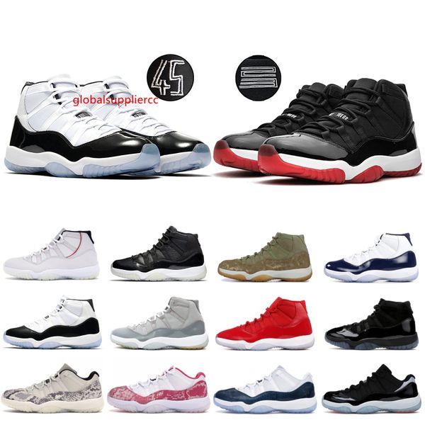 concord 45 mens basketball shoes 11 11s cap and gown bred platinum tint space jams win like 96 xi mens womens designer sneakers, Black;green
concord 45 mens basketball shoes 11 11s cap and gown bred platinum tint space jams win like 96 xi mens womens designer sneakers, Black;green