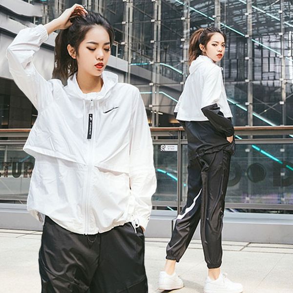 akjqe trendy brand sunscreen clothing for women 2020 new summer outdoor breathable small hook nk windbreaker sportswear sportswear thin long, Tan;black
akjqe trendy brand sunscreen clothing for women 2020 new summer outdoor breathable small hook nk windbreaker sportswear sportswear thin long, Tan;black
