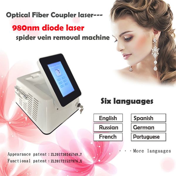 2020 multifunction 980nm diode laser blood vessal removal spider vein removal vascular lesion therapy machine ce/dhl ing, Black
2020 multifunction 980nm diode laser blood vessal removal spider vein removal vascular lesion therapy machine ce/dhl ing, Black