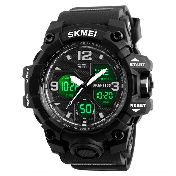 wxbrv skmei men's waterproof multi-function dual-display shockproof outdoor high-end skmei men's waterproof electronic multi-funct, Blue 
wxbrv skmei men's waterproof multi-function dual-display shockproof outdoor high-end skmei men's waterproof electronic multi-funct, Blue