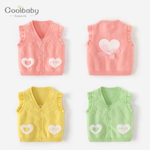ecn3o baby knitted thin 0-2 years children's clothing vest old female baby cardigan korean style infant pure cotton sweater vest childr, Blue
ecn3o baby knitted thin 0-2 years children's clothing vest old female baby cardigan korean style infant pure cotton sweater vest childr, Blue