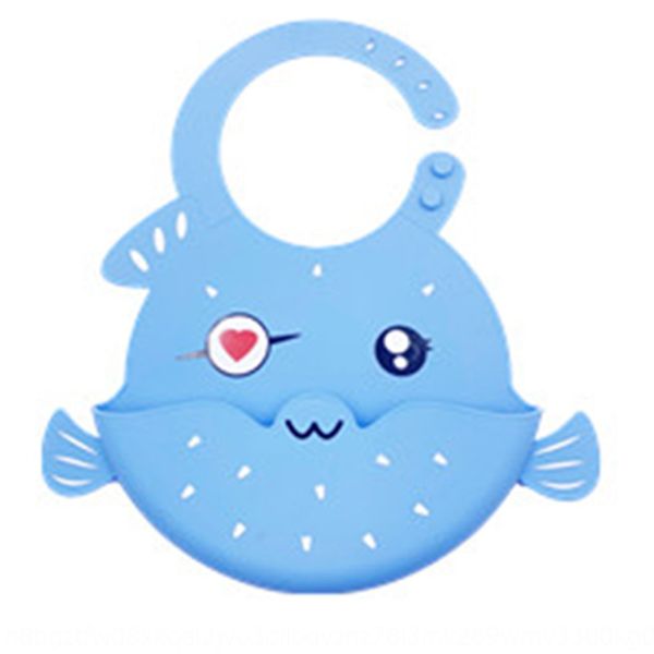 edible grade healthy silicone tool bib silicone complementary food complementary food cute style infant eating bib