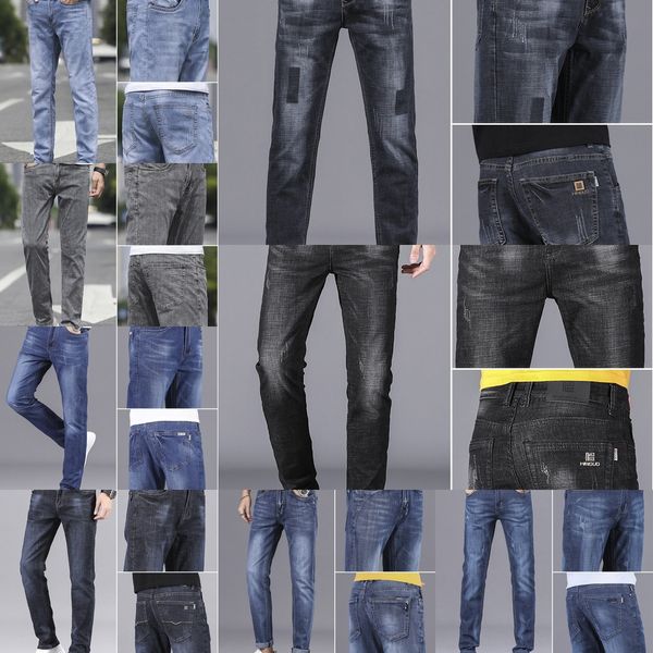 2020 summer thin and trousers and jeans jeans men's straight slim fit business casual men's youth mid-waist high elastic long pant, Blue
2020 summer thin and trousers and jeans jeans men's straight slim fit business casual men's youth mid-waist high elastic long pant, Blue