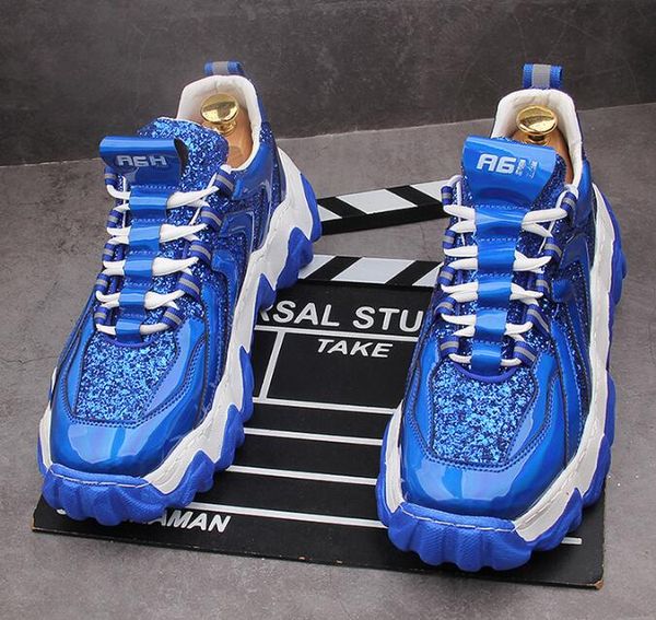 fashion trend leather men sneakers mens casual shoes hip-hop height increasing shoes zapatillas hombre, Black
fashion trend leather men sneakers mens casual shoes hip-hop height increasing shoes zapatillas hombre, Black
