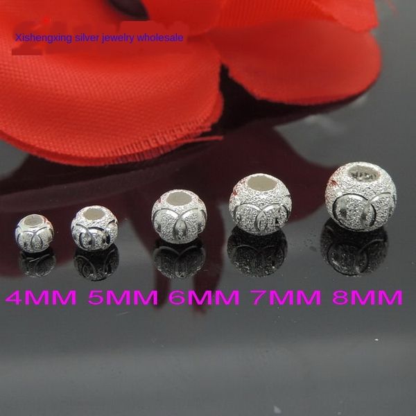 sterling s990 sterling silver transfer diy accessories foot silver diy loose beads accessories scrub ring loose beads
sterling s990 sterling silver transfer diy accessories foot silver diy loose beads accessories scrub ring loose beads