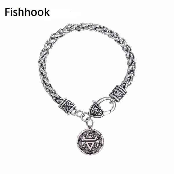 fishhook god of veles pulseira masculina viking jewelry wheat chain round bracelets bangles for women sun wheel chain bracelet, Red;blue
fishhook god of veles pulseira masculina viking jewelry wheat chain round bracelets bangles for women sun wheel chain bracelet, Red;blue