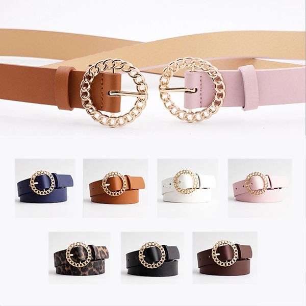 circle pin buckles belt female side buckle jeans wild belts for women fashion simple, Black;brown
circle pin buckles belt female side buckle jeans wild belts for women fashion simple, Black;brown