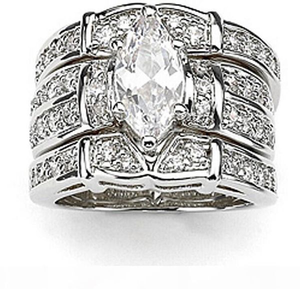 choucong lovers делюкс diamonique cz 14kt белое золото заполненные 3 обручальное кольцо set sz 5-11 свободная перевозка груза подарок, Slivery;golden
choucong lovers делюкс diamonique cz 14kt белое золото заполненные 3 обручальное кольцо set sz 5-11 свободная перевозка груза подарок, Slivery;golden