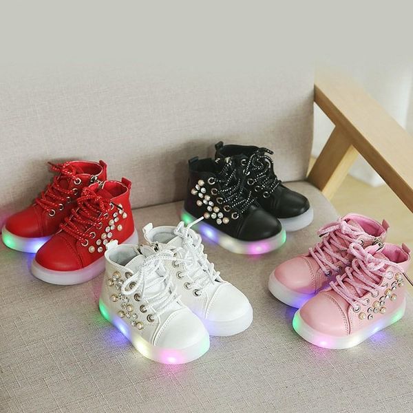 2020 korean style girls lighting water drill casual girls led luminous soft bottom pu leather luminous board shoes board shoes, Black
2020 korean style girls lighting water drill casual girls led luminous soft bottom pu leather luminous board shoes board shoes, Black