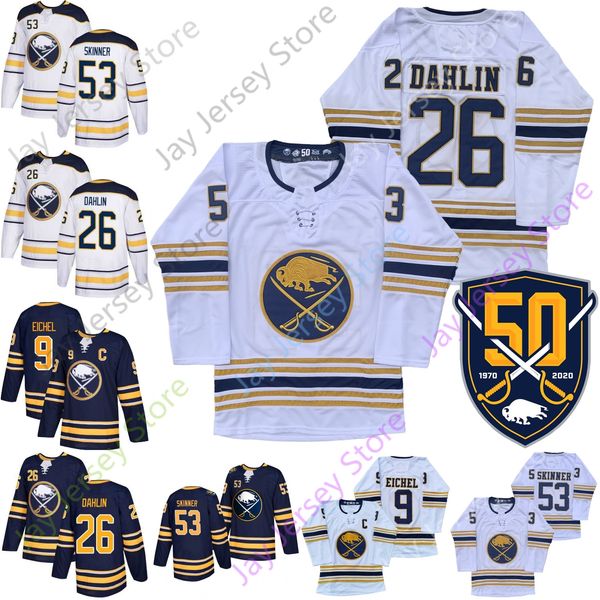 buffalo sabres jersey ice hockey 50th patch 9 jack eichel 26 rasmus dahlin 53 jeff skinner size s-3xl all stitched, Black;red
buffalo sabres jersey ice hockey 50th patch 9 jack eichel 26 rasmus dahlin 53 jeff skinner size s-3xl all stitched, Black;red