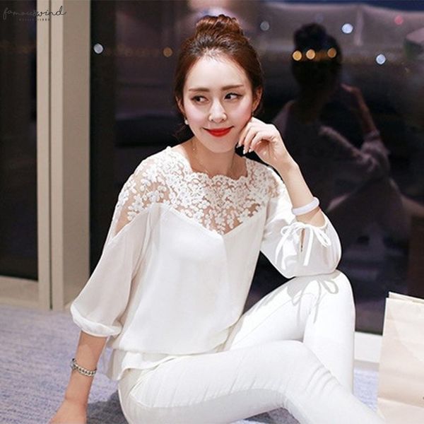 womens clothing casual chiffon long sleeve lace black white shirts fashion women summer loose blouse
womens clothing casual chiffon long sleeve lace black white shirts fashion women summer loose blouse