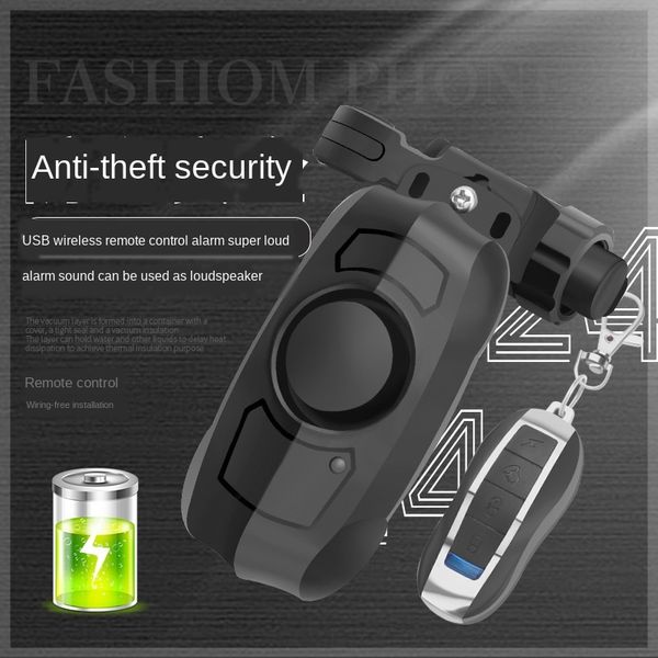 s3o86 usb charging wireless remote control vibration bicycle horn electric vehicle alarm electric vehicle household vibration anti-theft ala, Silver
s3o86 usb charging wireless remote control vibration bicycle horn electric vehicle alarm electric vehicle household vibration anti-theft ala, Silver