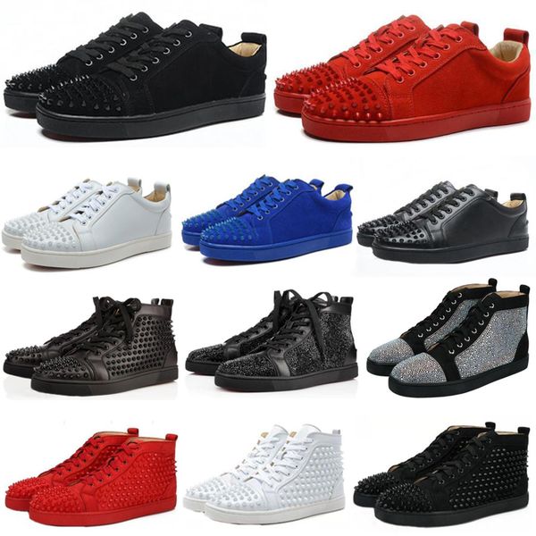 sneakers red bottom shoe low cut suede spike shoes for men and women shoes party wedding crystal leather sneakers, Black
sneakers red bottom shoe low cut suede spike shoes for men and women shoes party wedding crystal leather sneakers, Black
