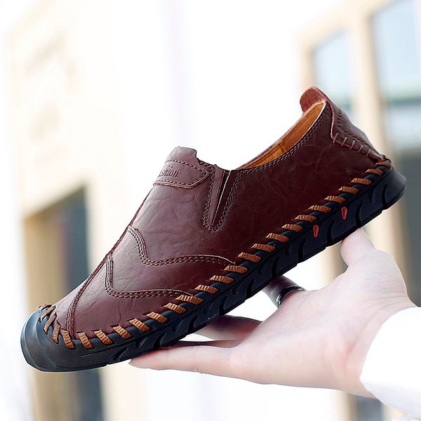 spring autumn men shoes loafers slip-ons loafer casual leather footwear handmade mens slip on shoes male comfortable shoe light, Black
spring autumn men shoes loafers slip-ons loafer casual leather footwear handmade mens slip on shoes male comfortable shoe light, Black