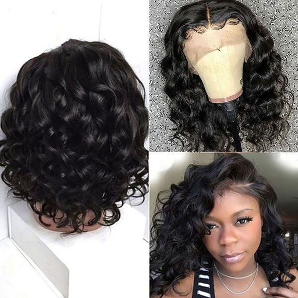 curly lace front wigs with baby hair brazilian remy hair natural wave short bob wigs for black women pre-plucked with baby hair
curly lace front wigs with baby hair brazilian remy hair natural wave short bob wigs for black women pre-plucked with baby hair