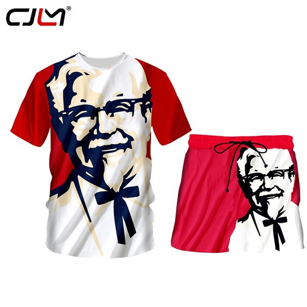 cjlm kfc grandpa cats 3d t-shirts and shorts men's sets street summer casual sports short sleeve 2 pieces, Gray
cjlm kfc grandpa cats 3d t-shirts and shorts men's sets street summer casual sports short sleeve 2 pieces, Gray