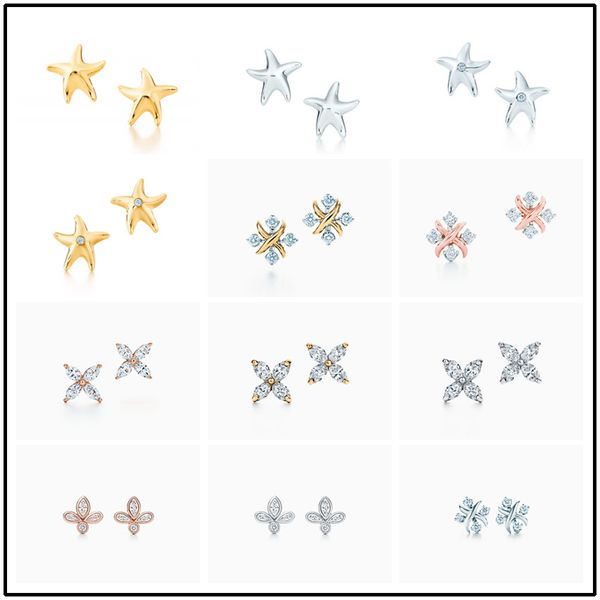 1;1t home 925 sterling silver five-pointed star earring series fashion accessories, White
1;1t home 925 sterling silver five-pointed star earring series fashion accessories, White