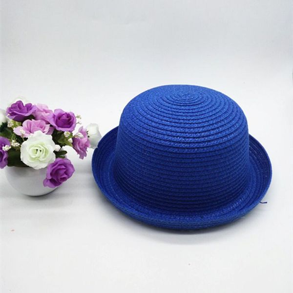 parent-child / child straw woven curled dome sun hat men women summer beach travel sunscreen bowler hat u29, Blue;gray
parent-child / child straw woven curled dome sun hat men women summer beach travel sunscreen bowler hat u29, Blue;gray