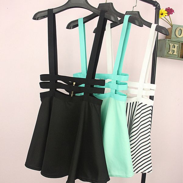 women short pleated skirt with elastic waistband suspender summer bandage skirt 5 colors te27101010001 drop shipping, Black
women short pleated skirt with elastic waistband suspender summer bandage skirt 5 colors te27101010001 drop shipping, Black