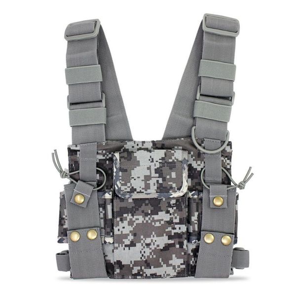 waist support walkie-talkie camouflage double chest package product ip backpack kettle bag, Black;gray
waist support walkie-talkie camouflage double chest package product ip backpack kettle bag, Black;gray